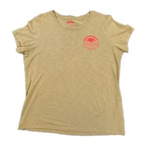 Fjallraven Walk With Nature Graphic T-Shirt Women's L Green Cotton Outdoor Shirt